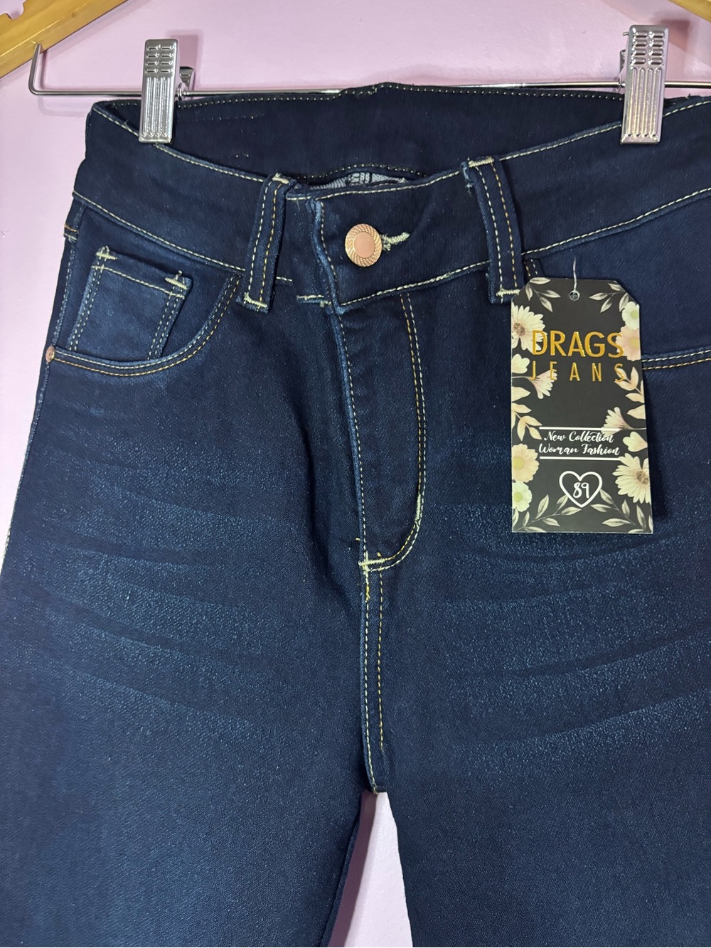 Colombian jeans with effect push up